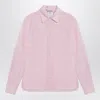 Max Mara Poplin Buttoned Shirt In Pink