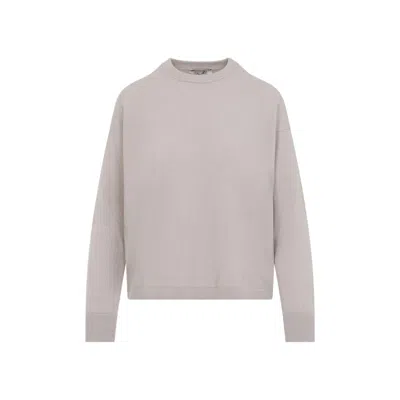 Max Mara Pink Crewneck Sweater In Neutral