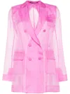 Max Mara 'black Negrar Blazer In Pink