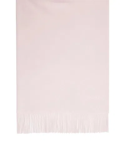 Max Mara Pink Purple Cashmere Scarves In Neutral