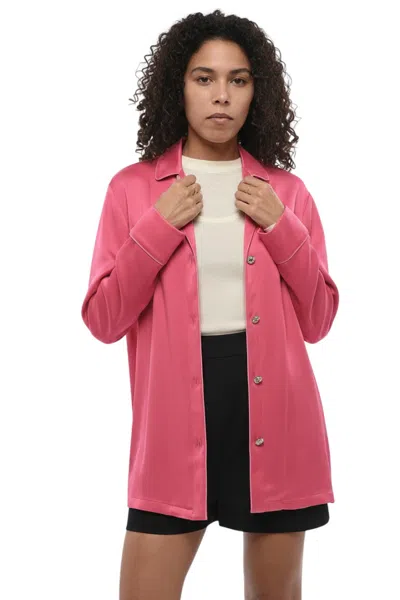 MAX MARA PINK REGULAR SOLID SHIRT