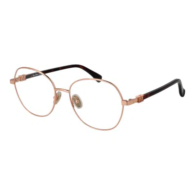 Max Mara Pink Women Optical Women's Frames In Multi