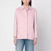 Max Mara Pink Wool Blend Jacket In Pink