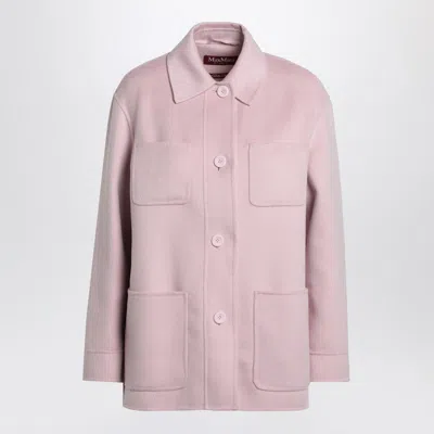 Max Mara Pink Wool Blend Jacket