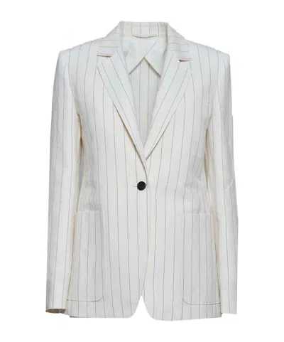 MAX MARA MAX MARA STRIPED SINGLE-BREASTED JACKET