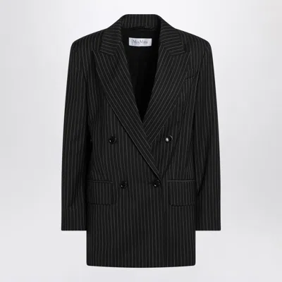 MAX MARA MAX MARA PINSTRIPED DOUBLE-BREASTED JACKET