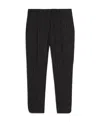 Max Mara Pinstripe Pants In Black