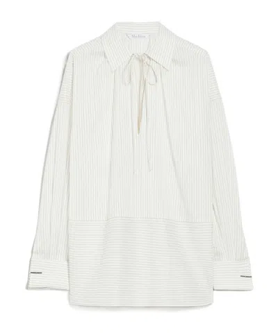 MAX MARA MAX MARA STRIPED LONG-SLEEVED SHIRT