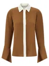 Max Mara Pio Shirt And Blouse Brown In Brown