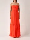 Max Mara 'pioppo' Dress In Papavero