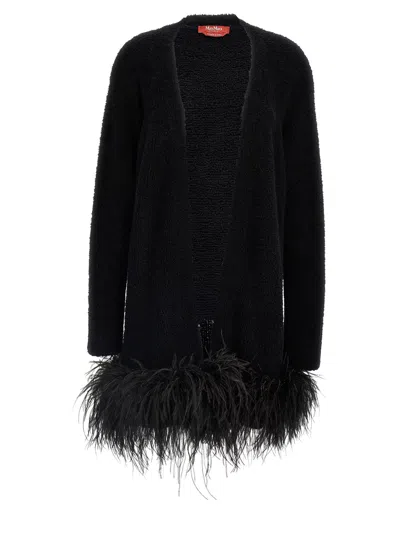 Max Mara Pireo Cardigan In Black