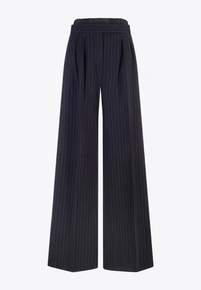 MAX MARA PIROGHE PINSTRIPED PANTS
