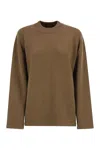 Max Mara Pisano - Wool And Cashmere Knit Jumper In Brown