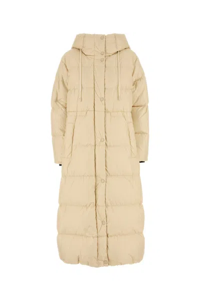 Max Mara Piumino Dolly In Nylon Crema   Donna In Neutral