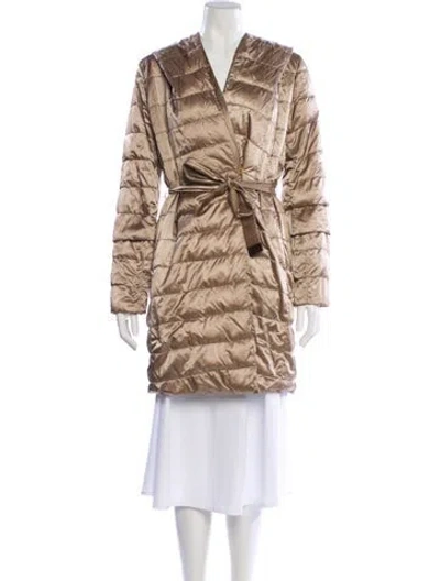 Pre-owned Max Mara Plaid Print Jacket In Neutral