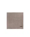 Max Mara Plaid Scarf In Brown