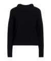 Max Mara Solid Color Knit Long-sleeve Top In Black