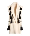 Max Mara Plain Colour Coats In White