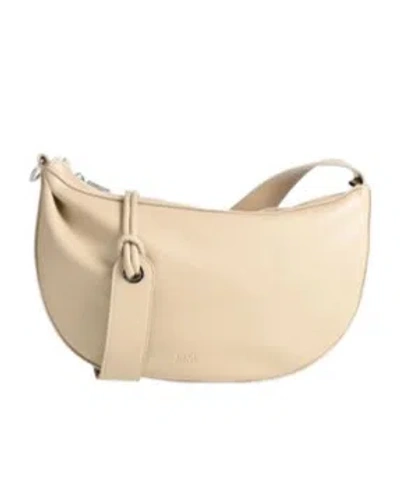 Max Mara Plain Colour Cross-body Bags In Neutral