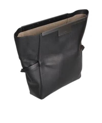 Max Mara Plain Colour Handbags In Black