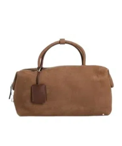 Max Mara Plain Colour Handbags In Red