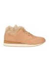 Max Mara Plain Colour Trainers In Nude