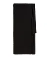 Max Mara Plain Knitted Skirt In Black