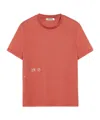 Max Mara Plain Knitted T-shirt In Red