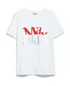 Max Mara Plain Knitted T-shirt In White