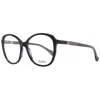 Max Mara Black Women Optical Frames In Black