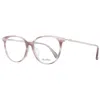 Max Mara Pink Women Optical Frames In Brown