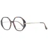 Max Mara Ma-1053729-fbb-699 Tortoiseshell Plastic Eyeglasses In Brown