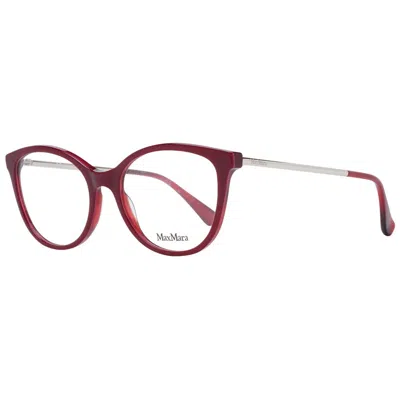 Max Mara Plastic Glasses Women's (frames) In Red