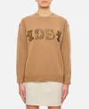 Max Mara Maxmara Women 1951 Sequin Embroidery Pullover In Beige