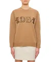 Max Mara Maxmara Women 1951 Sequin Embroidery Pullover In Brown