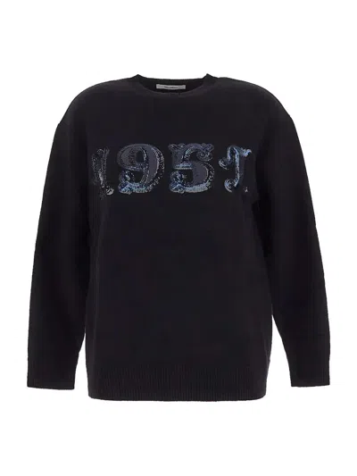 Max Mara Plata Sweater In Blue