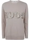 Max Mara Plata Round-neck Clothing In Brown