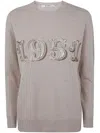 Max Mara Plata Round-neck Clothing In Brown