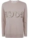 Max Mara Plata Round-neck Clothing In Brown