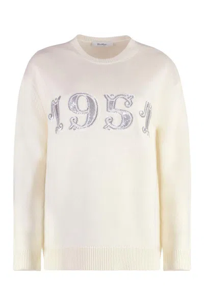 MAX MARA MAX MARA PLATA WOOL AND CASHMERE SWEATER