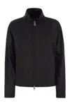 Max Mara Black Coat With High Collar In Black