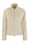 Max Mara Plava Polyamide Blend Sweatshirt In White