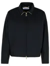 Max Mara Plava Black Polyamide Blend Sweatshirt