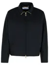 Max Mara Plava Black Polyamide Blend Sweatshirt In Black