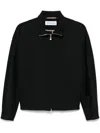 Max Mara Plava Black Polyamide Blend Sweatshirt In Black