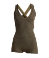 Max Mara Playsuits In Green