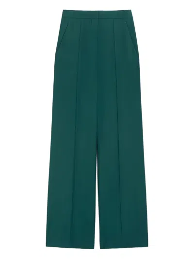 MAX MARA PLEAT-DETAIL TROUSERS