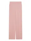 Max Mara Studio Cordova Long Trouser Pink In Pink