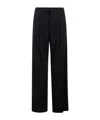 Max Mara Pleated Casual Pants In Black