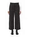 Max Mara Pleated Casual Pants In Black